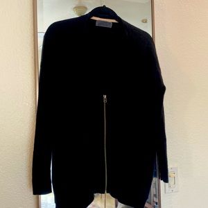 Cashmere velvet sweater